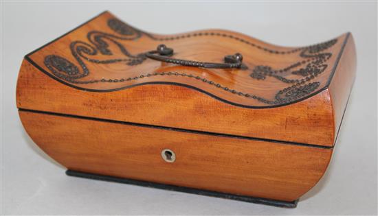 A 19th century French necessaire, 7.25in.